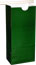 1/2 Pound Green Gloss Tin Tie Bags with Poly Liner